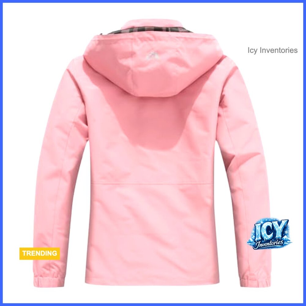 Waterproof Polyester Rain Jacket With Detachable … - image 3